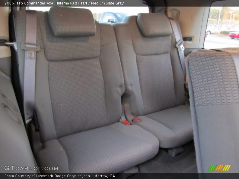 Inferno Red Pearl / Medium Slate Gray 2006 Jeep Commander 4x4