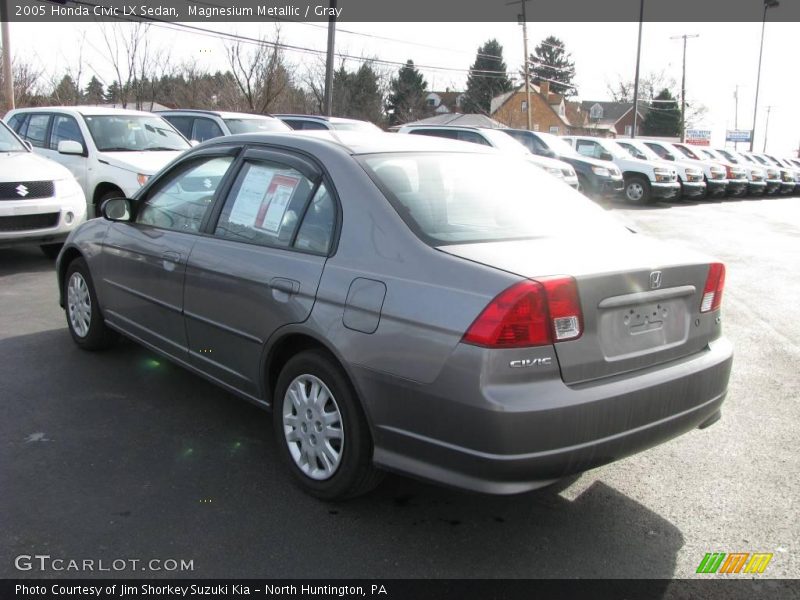 Magnesium Metallic / Gray 2005 Honda Civic LX Sedan