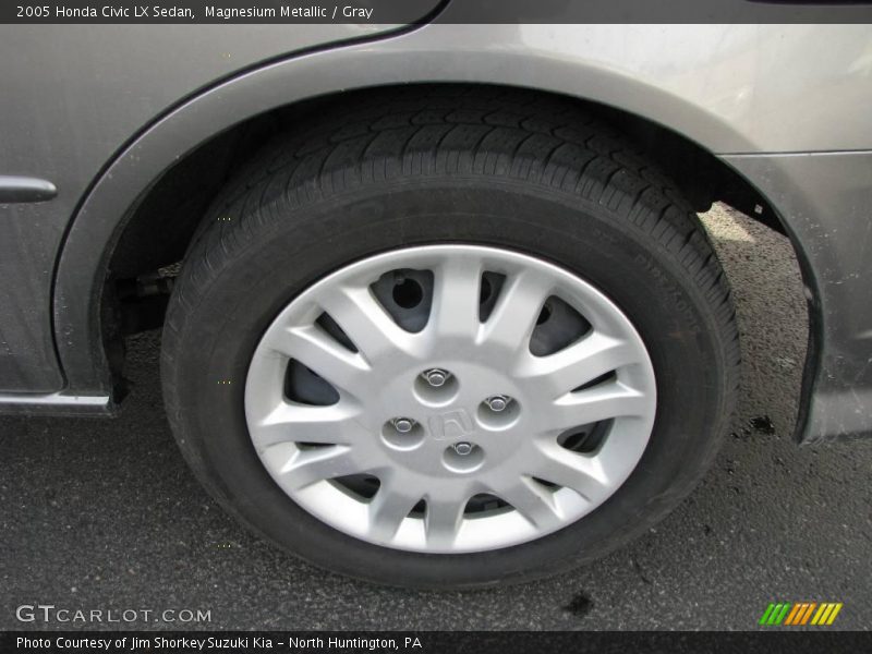Magnesium Metallic / Gray 2005 Honda Civic LX Sedan