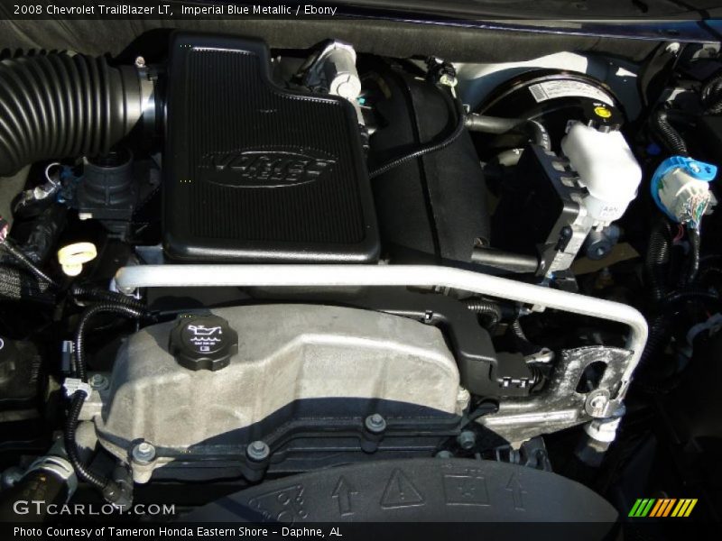 Imperial Blue Metallic / Ebony 2008 Chevrolet TrailBlazer LT