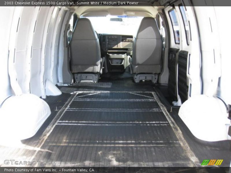  2003 Express 1500 Cargo Van Trunk
