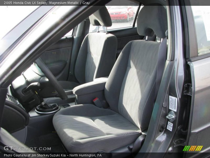 Magnesium Metallic / Gray 2005 Honda Civic LX Sedan