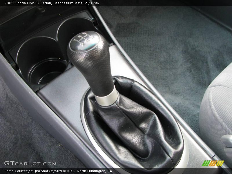 Magnesium Metallic / Gray 2005 Honda Civic LX Sedan
