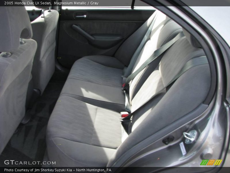 Magnesium Metallic / Gray 2005 Honda Civic LX Sedan