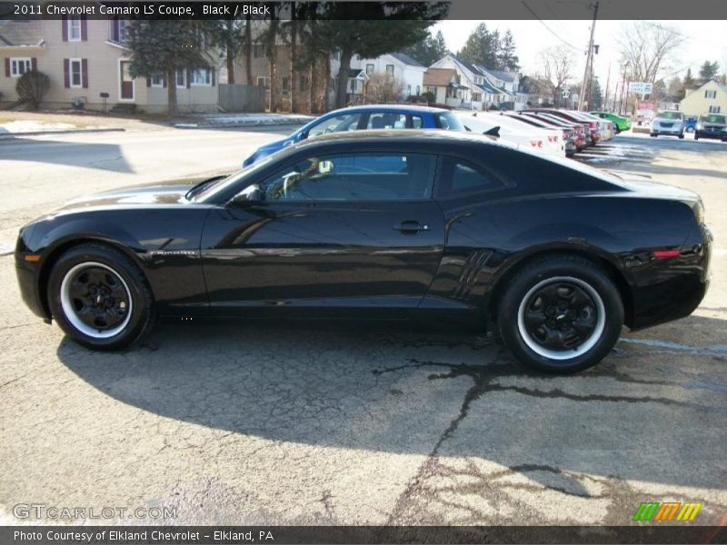 Black / Black 2011 Chevrolet Camaro LS Coupe