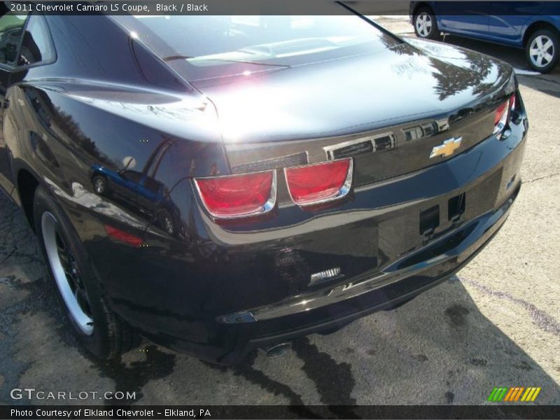 Black / Black 2011 Chevrolet Camaro LS Coupe