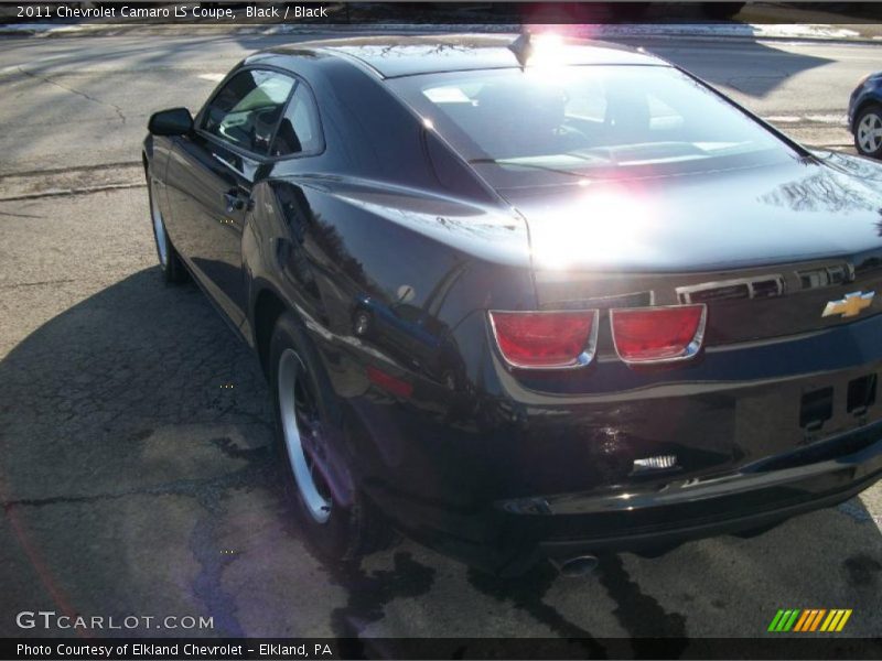 Black / Black 2011 Chevrolet Camaro LS Coupe