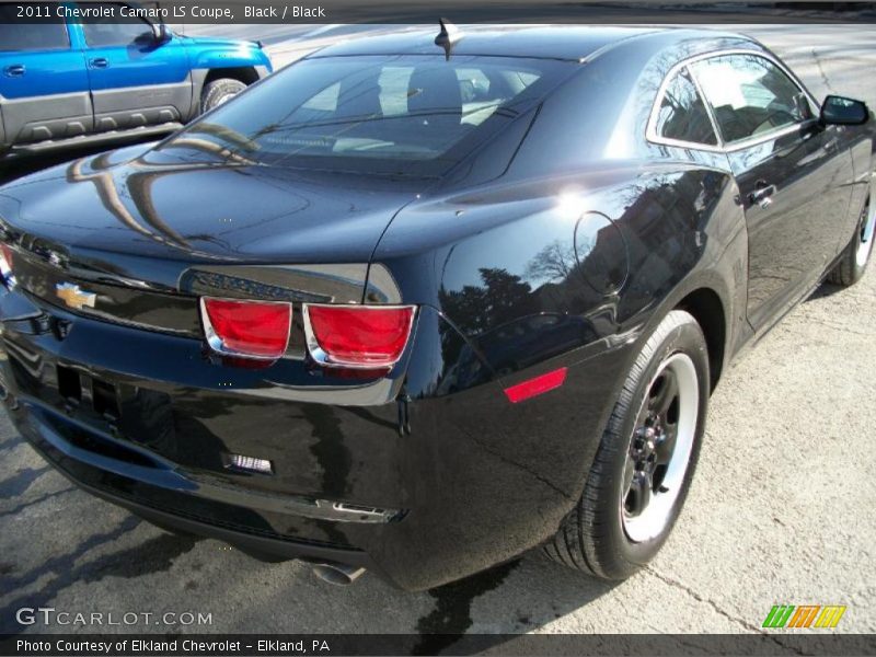 Black / Black 2011 Chevrolet Camaro LS Coupe