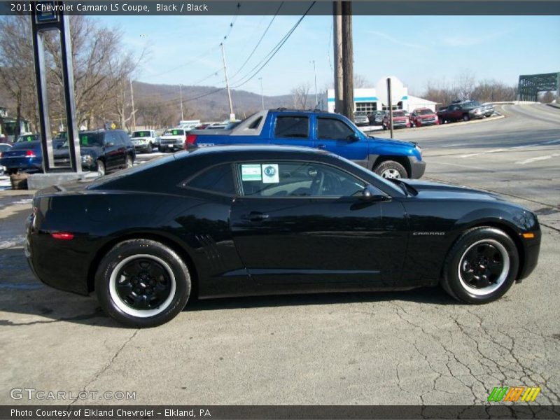Black / Black 2011 Chevrolet Camaro LS Coupe