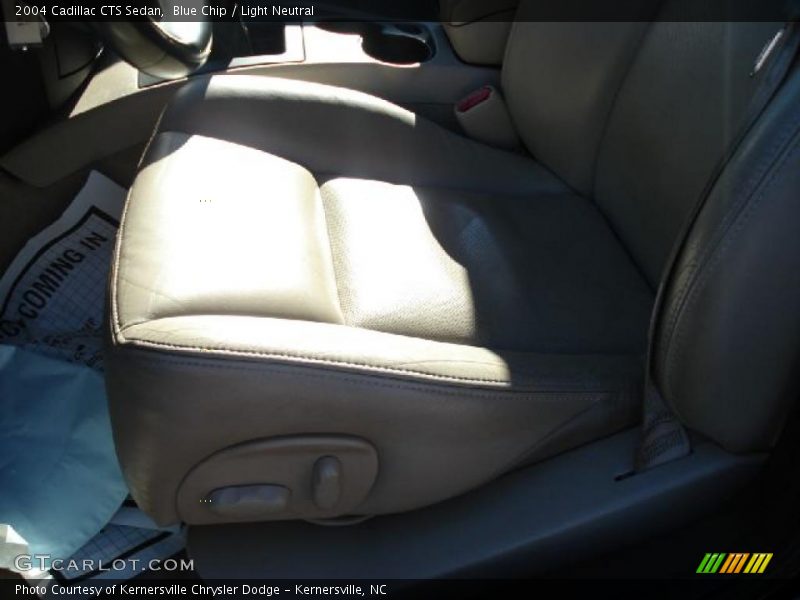 Blue Chip / Light Neutral 2004 Cadillac CTS Sedan