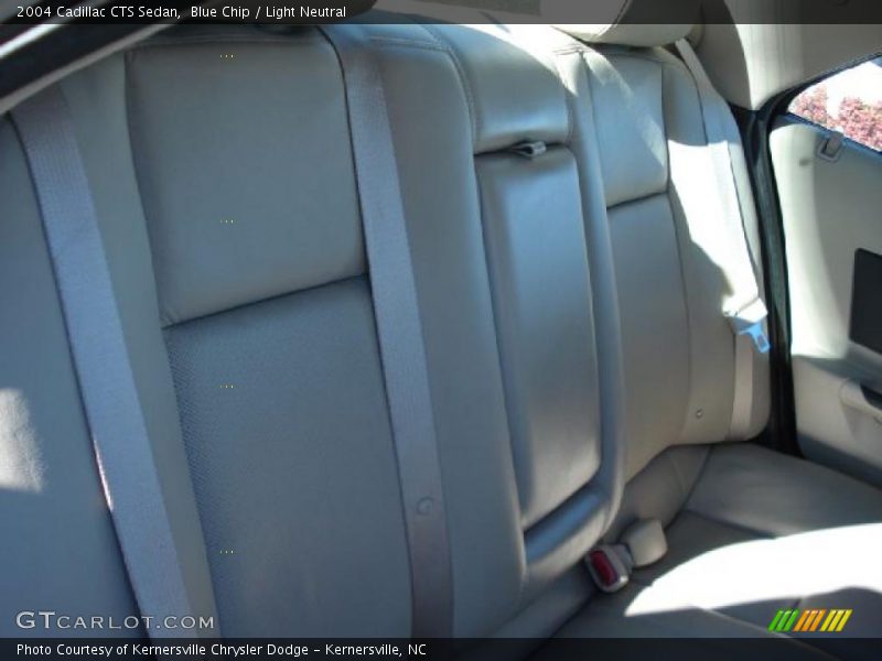 Blue Chip / Light Neutral 2004 Cadillac CTS Sedan