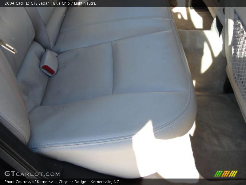 Blue Chip / Light Neutral 2004 Cadillac CTS Sedan
