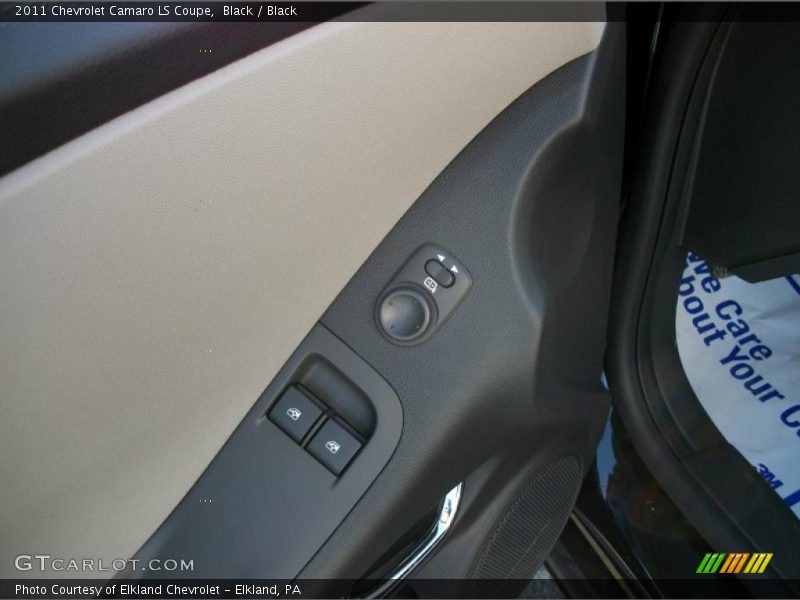 Black / Black 2011 Chevrolet Camaro LS Coupe