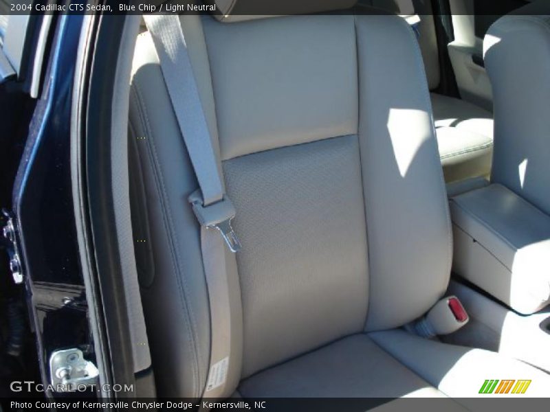 Blue Chip / Light Neutral 2004 Cadillac CTS Sedan