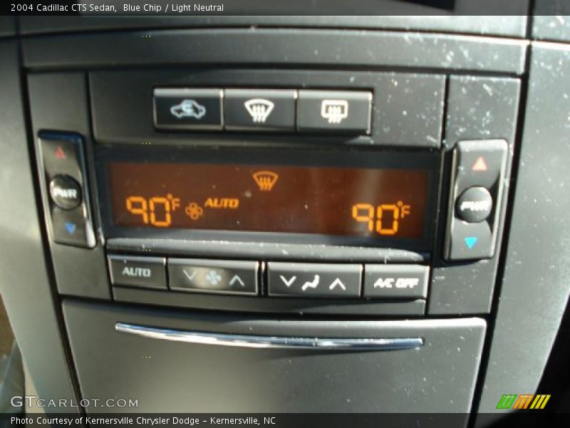 Blue Chip / Light Neutral 2004 Cadillac CTS Sedan