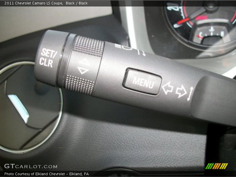 Controls of 2011 Camaro LS Coupe