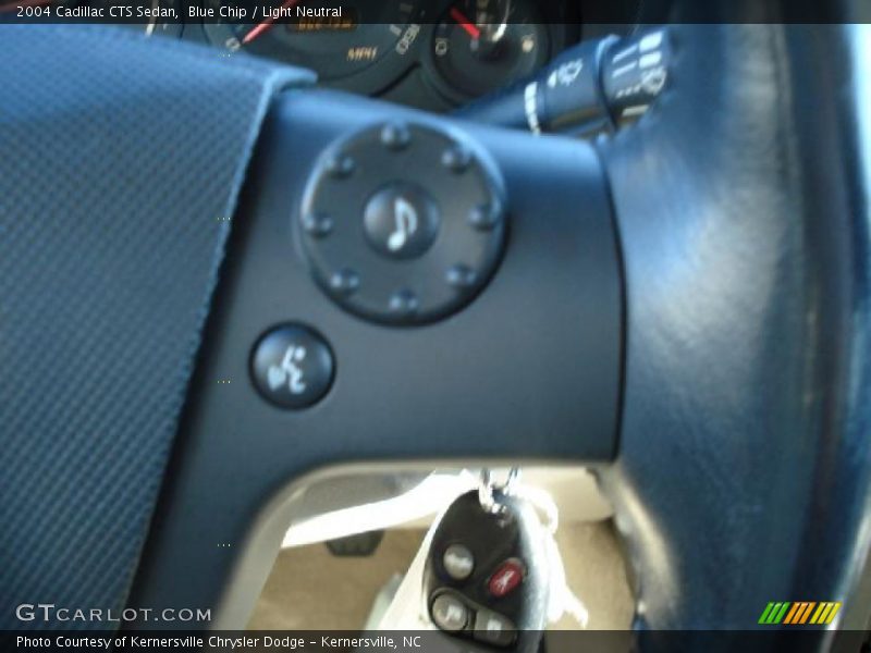 Blue Chip / Light Neutral 2004 Cadillac CTS Sedan