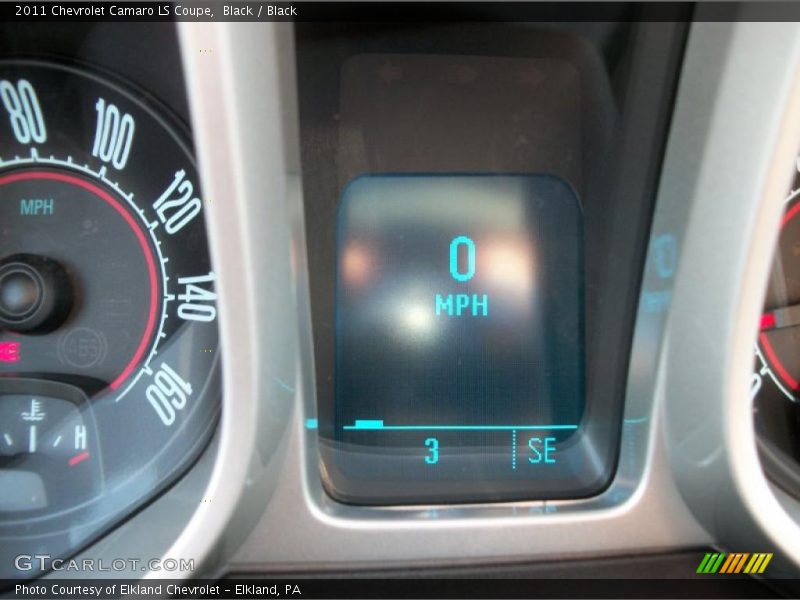 Black / Black 2011 Chevrolet Camaro LS Coupe