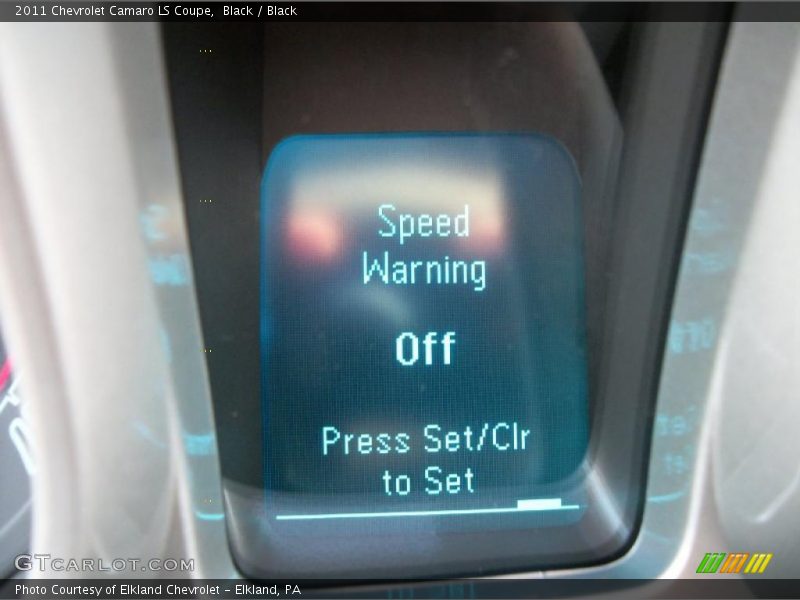 Black / Black 2011 Chevrolet Camaro LS Coupe