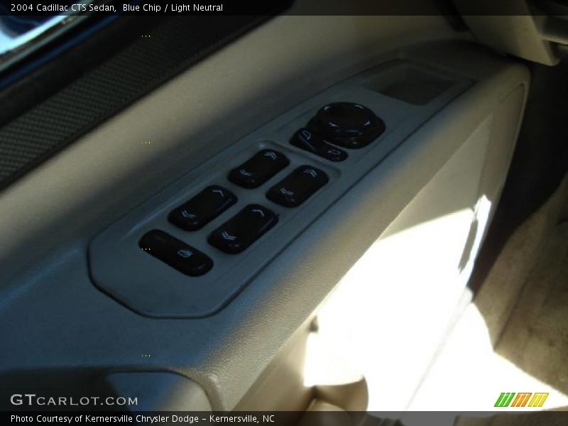 Blue Chip / Light Neutral 2004 Cadillac CTS Sedan