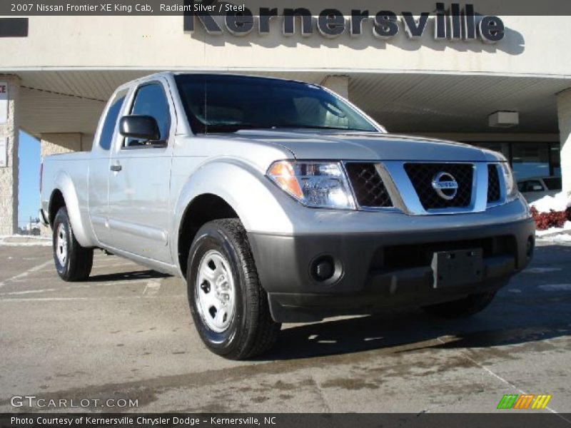 Radiant Silver / Steel 2007 Nissan Frontier XE King Cab