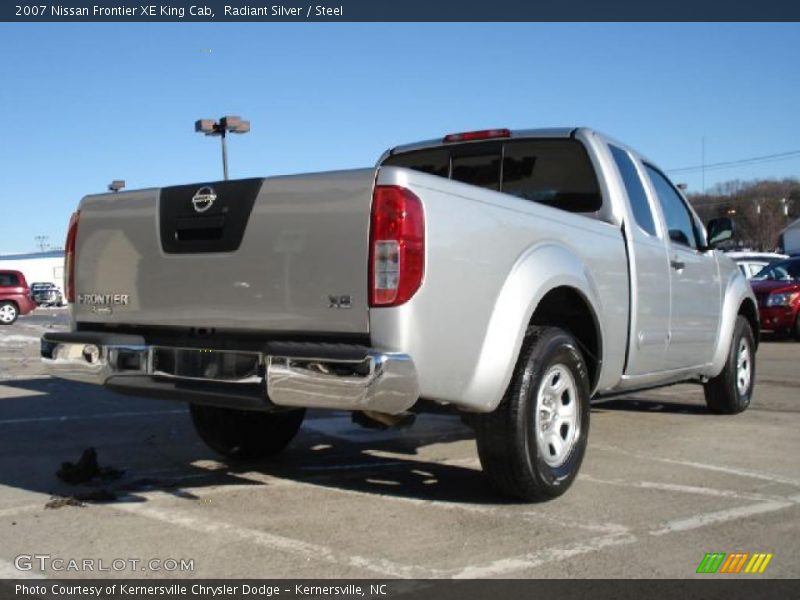 Radiant Silver / Steel 2007 Nissan Frontier XE King Cab