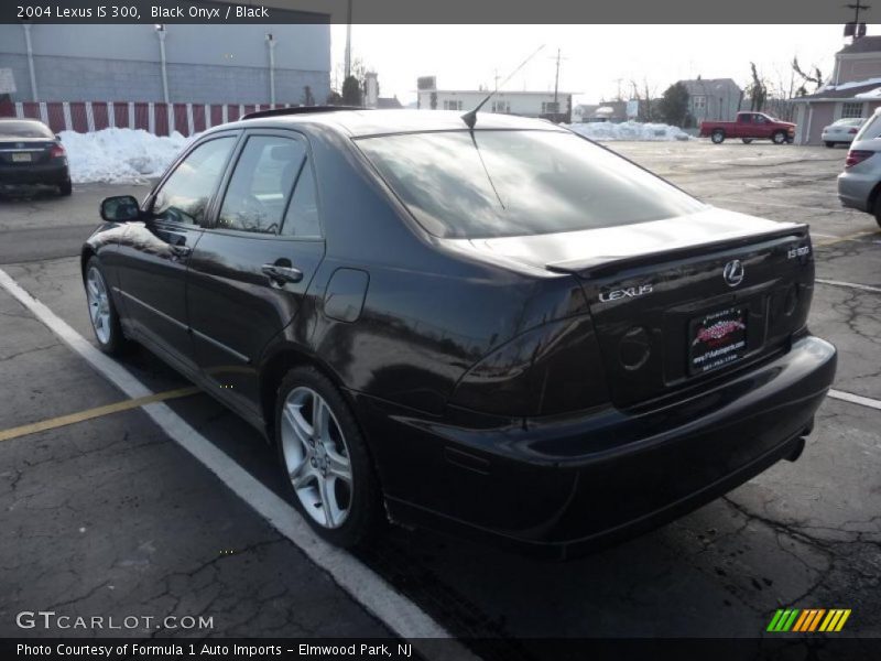 Black Onyx / Black 2004 Lexus IS 300
