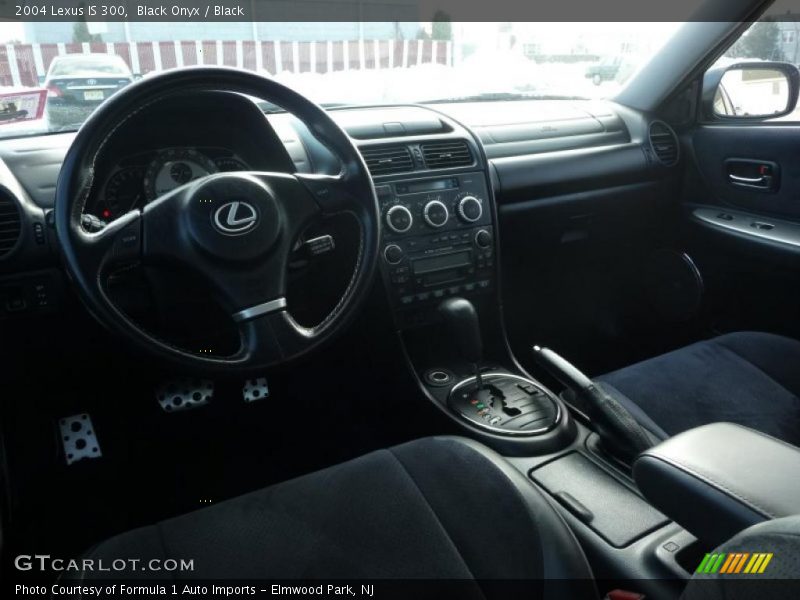 Black Onyx / Black 2004 Lexus IS 300