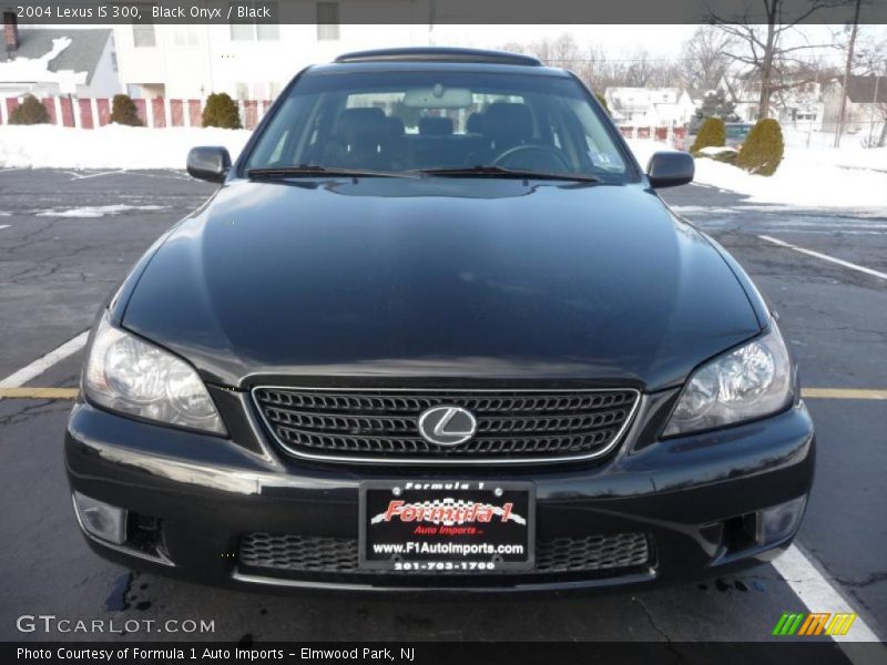 Black Onyx / Black 2004 Lexus IS 300