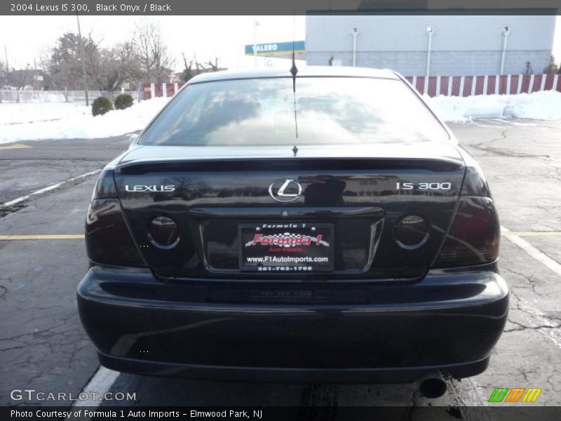 Black Onyx / Black 2004 Lexus IS 300