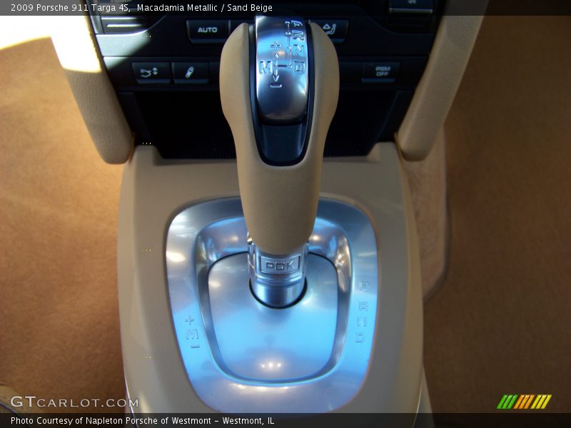 Macadamia Metallic / Sand Beige 2009 Porsche 911 Targa 4S
