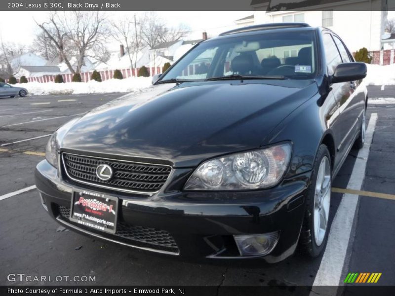 Black Onyx / Black 2004 Lexus IS 300