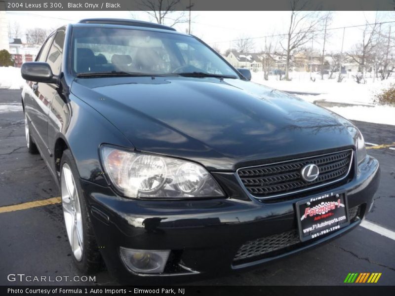 Black Onyx / Black 2004 Lexus IS 300