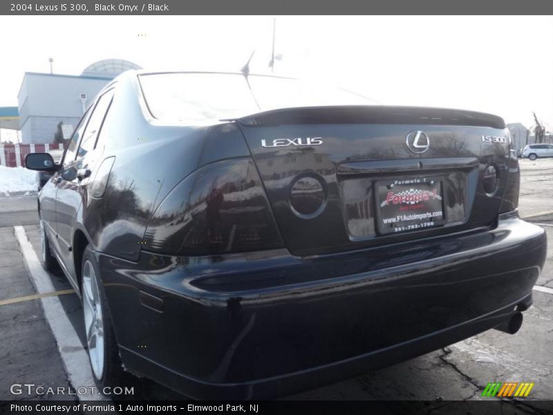 Black Onyx / Black 2004 Lexus IS 300