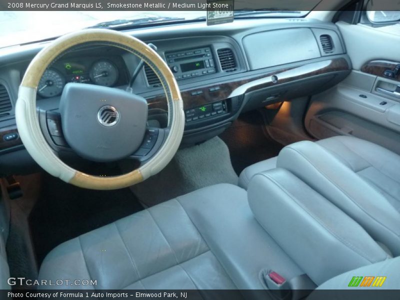 Smokestone Metallic / Medium Light Stone 2008 Mercury Grand Marquis LS
