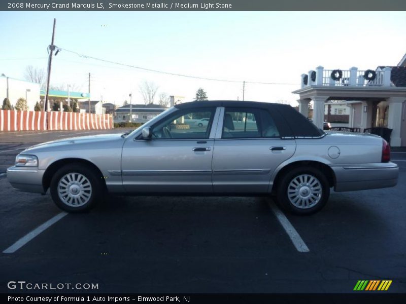 Smokestone Metallic / Medium Light Stone 2008 Mercury Grand Marquis LS