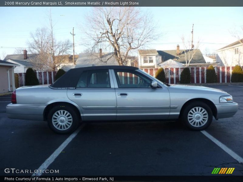 Smokestone Metallic / Medium Light Stone 2008 Mercury Grand Marquis LS
