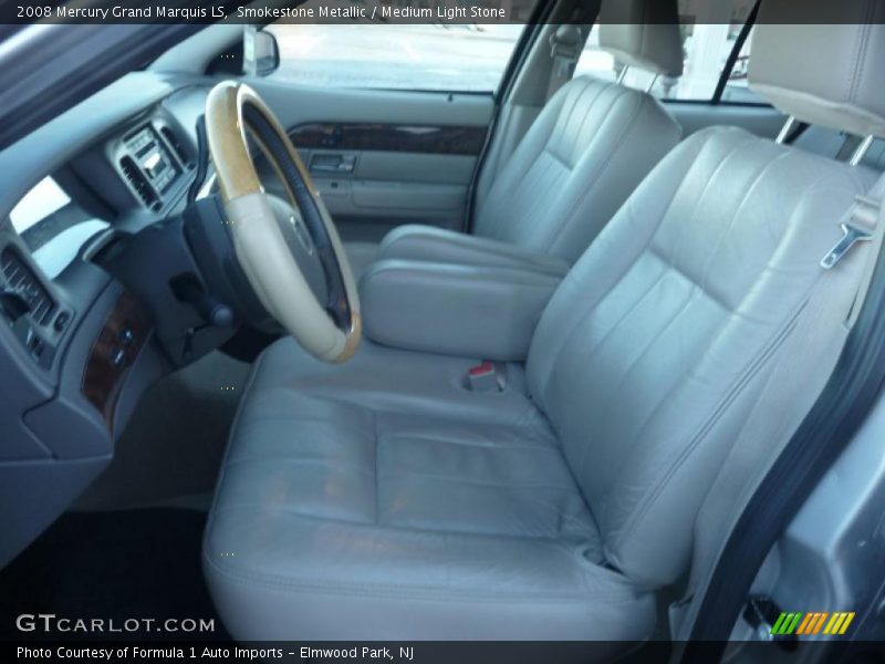 Smokestone Metallic / Medium Light Stone 2008 Mercury Grand Marquis LS