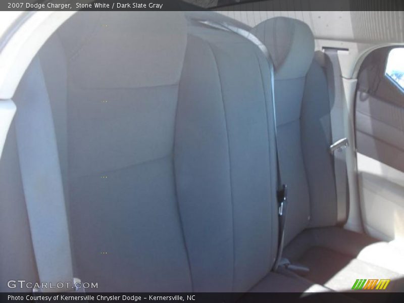 Stone White / Dark Slate Gray 2007 Dodge Charger