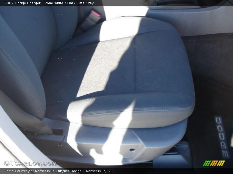Stone White / Dark Slate Gray 2007 Dodge Charger
