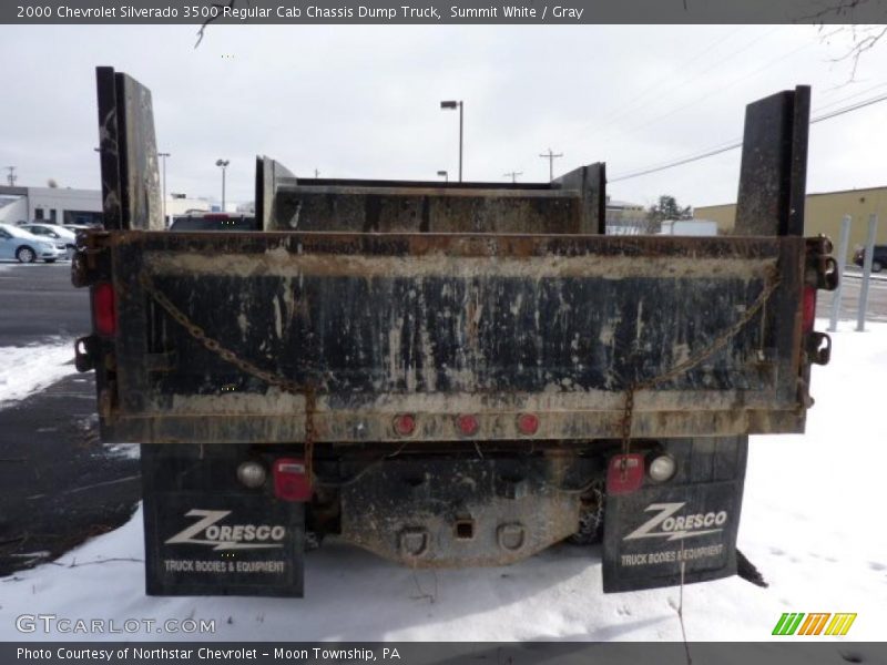 Summit White / Gray 2000 Chevrolet Silverado 3500 Regular Cab Chassis Dump Truck