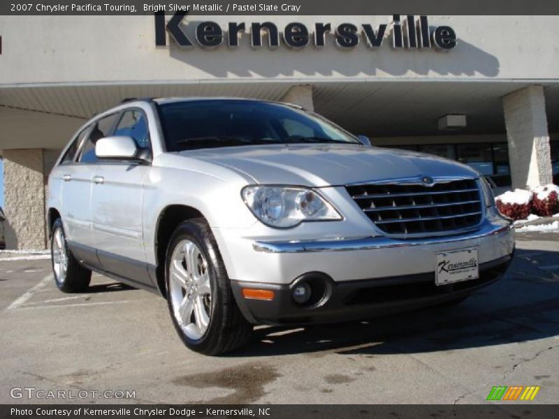 Bright Silver Metallic / Pastel Slate Gray 2007 Chrysler Pacifica Touring