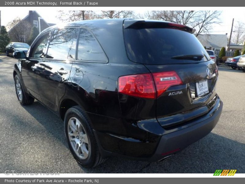 Formal Black / Taupe 2008 Acura MDX Technology