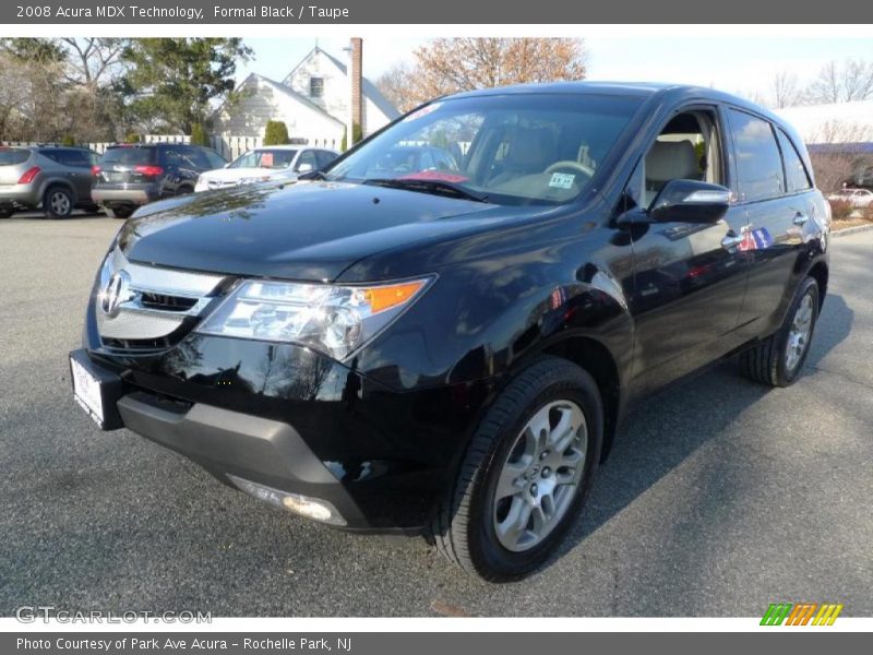 Formal Black / Taupe 2008 Acura MDX Technology