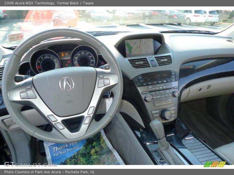 Formal Black / Taupe 2008 Acura MDX Technology