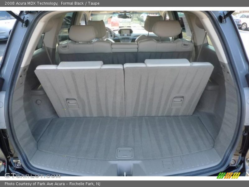 Formal Black / Taupe 2008 Acura MDX Technology