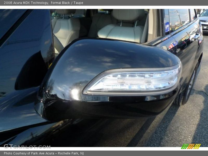 Formal Black / Taupe 2008 Acura MDX Technology