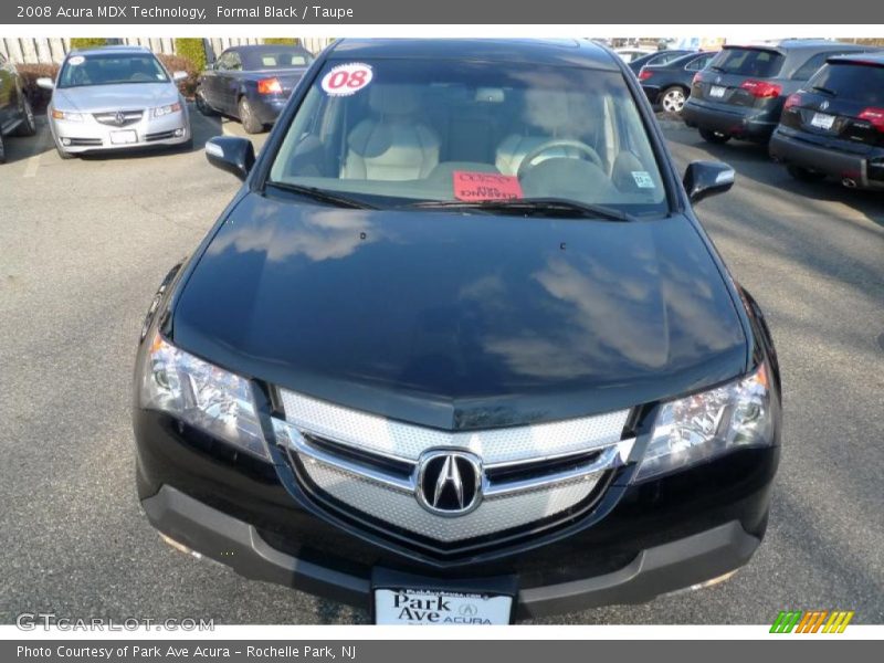 Formal Black / Taupe 2008 Acura MDX Technology