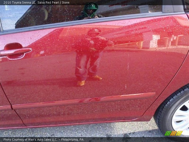 Salsa Red Pearl / Stone 2010 Toyota Sienna LE