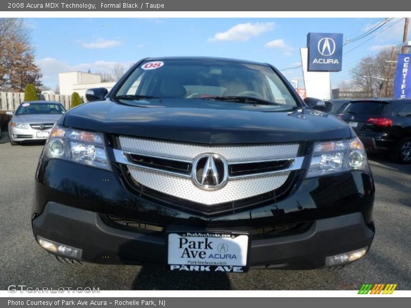 Formal Black / Taupe 2008 Acura MDX Technology